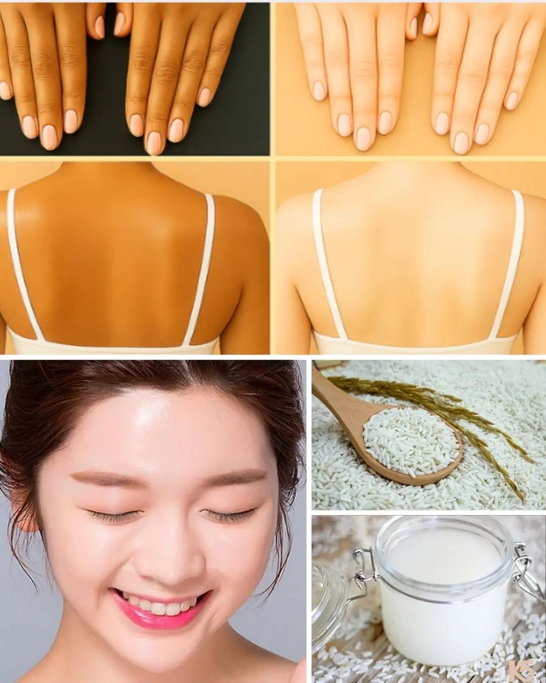 Rice Water Uses for Skin