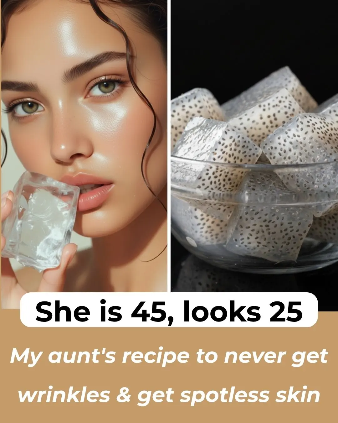 DIY Rice Water Ice cubes for Clear Skin – Shrink Large Pores