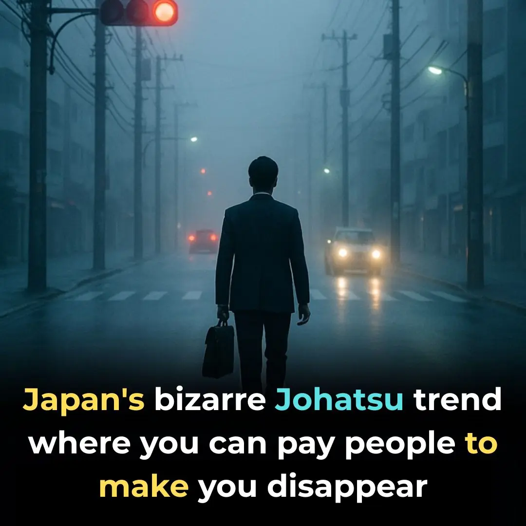 Japan's bizarre johatsu trend where you can pay people to make you disappear