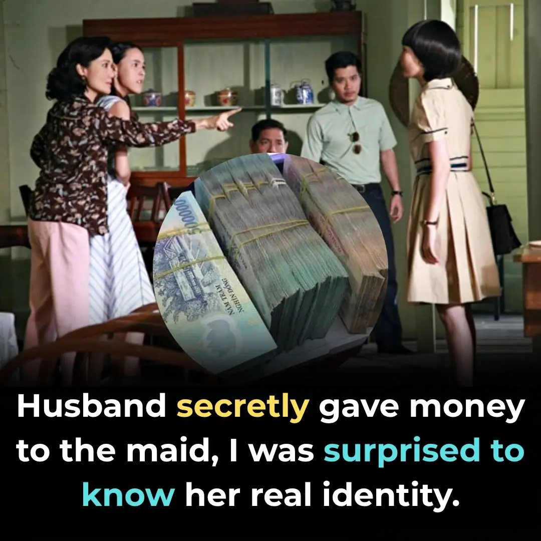 Husband secretly gave money to the maid, I was surprised to know her real identity.