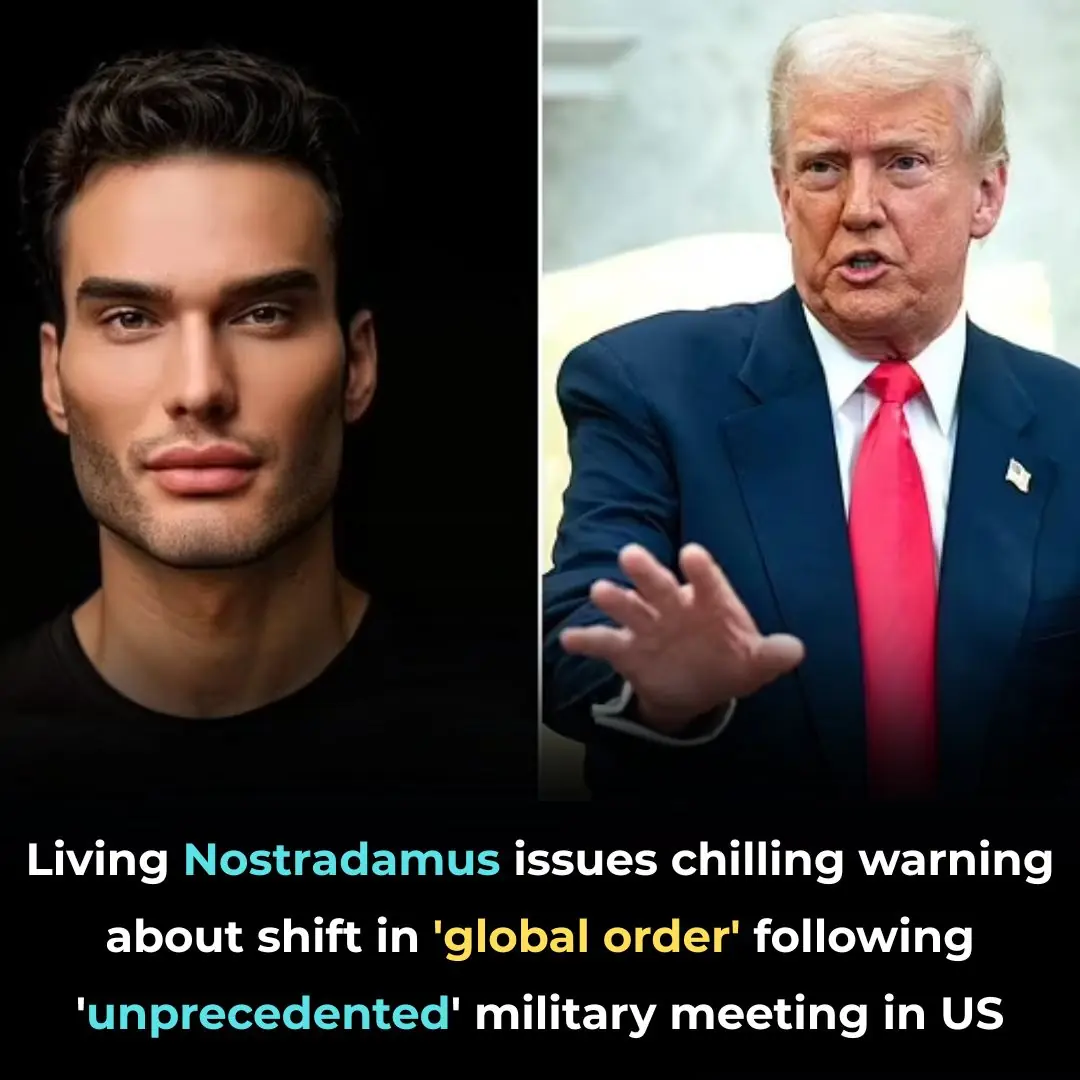 Living Nostradamus issues chilling warning about shift in 'global order' following 'unprecedented' military meeting in US