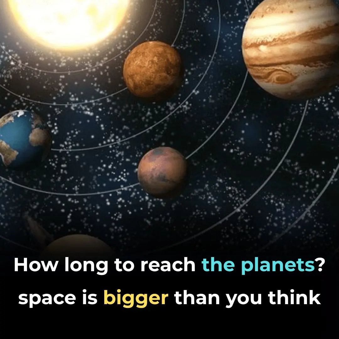 How long would a trip to every planet take? The Answer Will Bend Your Mind