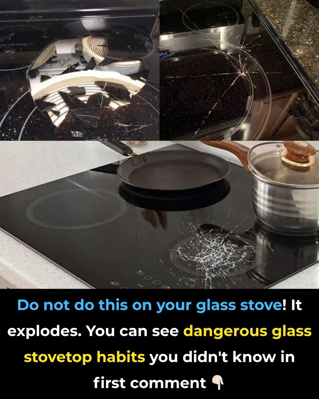 Do Not Do This On Your Glass Stove