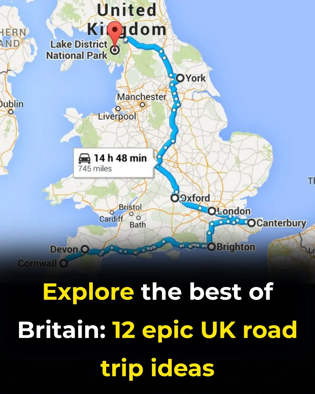 Explore the Best of Britain: 12 Epic UK Road Trip Ideas
