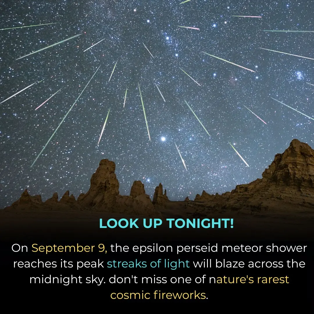 September 9 Meteor Shower: Epsilon Perseids to Dazzle the Night Sky