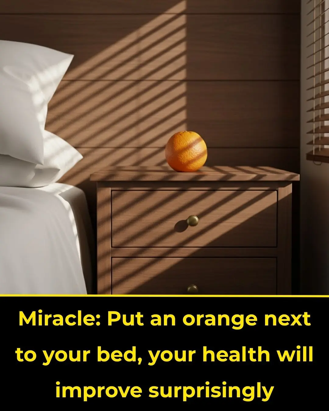 Miracle Sleep Aid: Placing One Orange Beside Your Bed Can Dramatically Improve Your Health