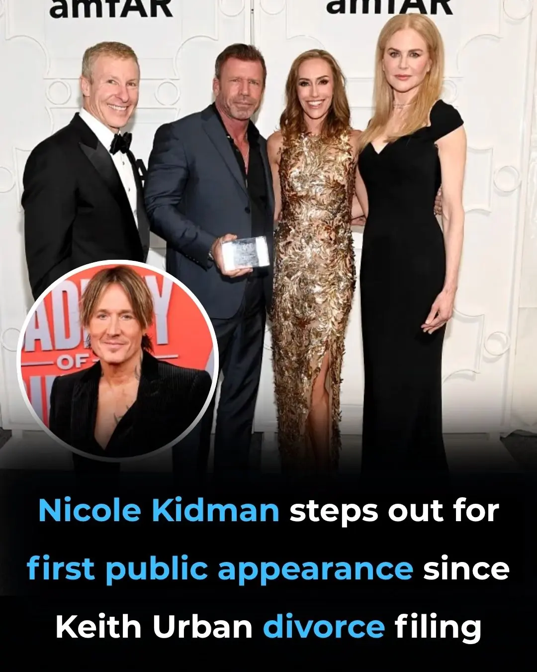 Nicole Kidman steps out for first public appearance since Keith Urban divorce filing