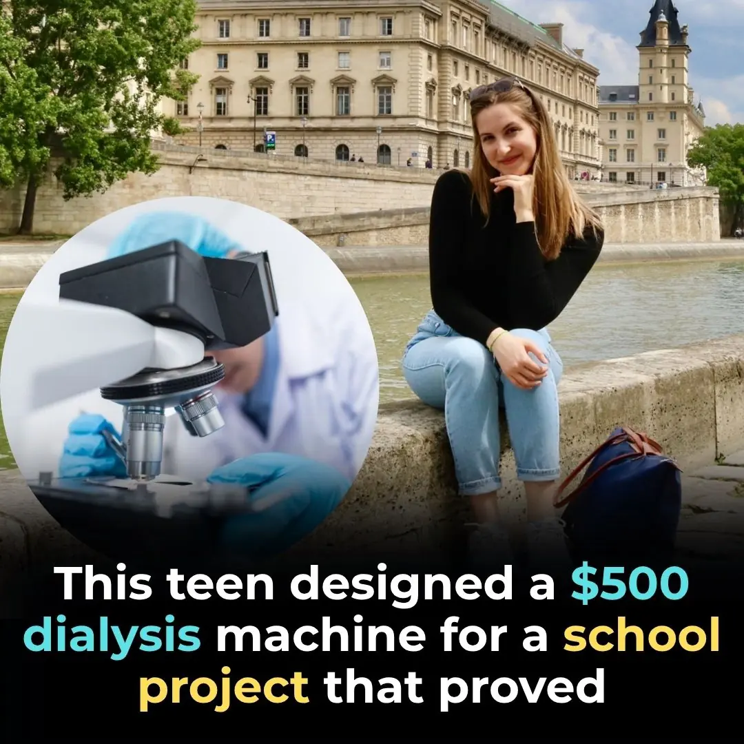 Teen Builds $500 Dialysis Machine That Works Faster Than Hospital Models