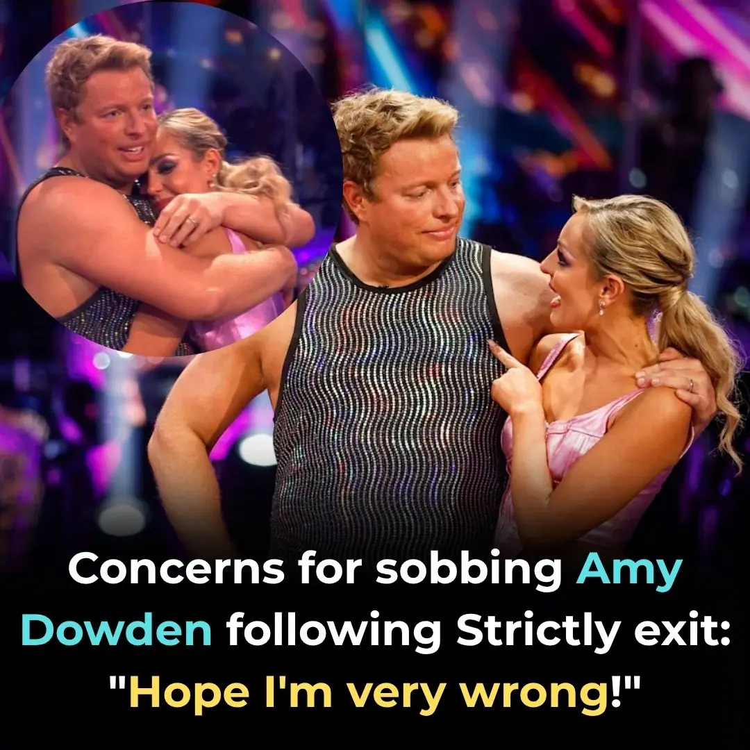 Concerns for sobbing Amy Dowden following Strictly exit