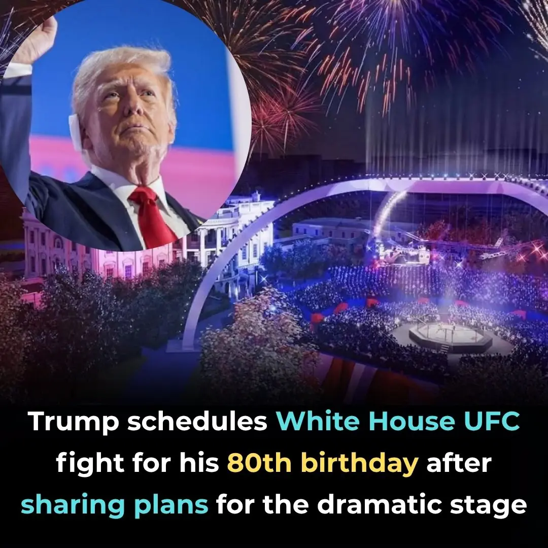 Trump Schedules White House UFC Fight for His 80th Birthday After Sharing Plans for the Dramatic Stage