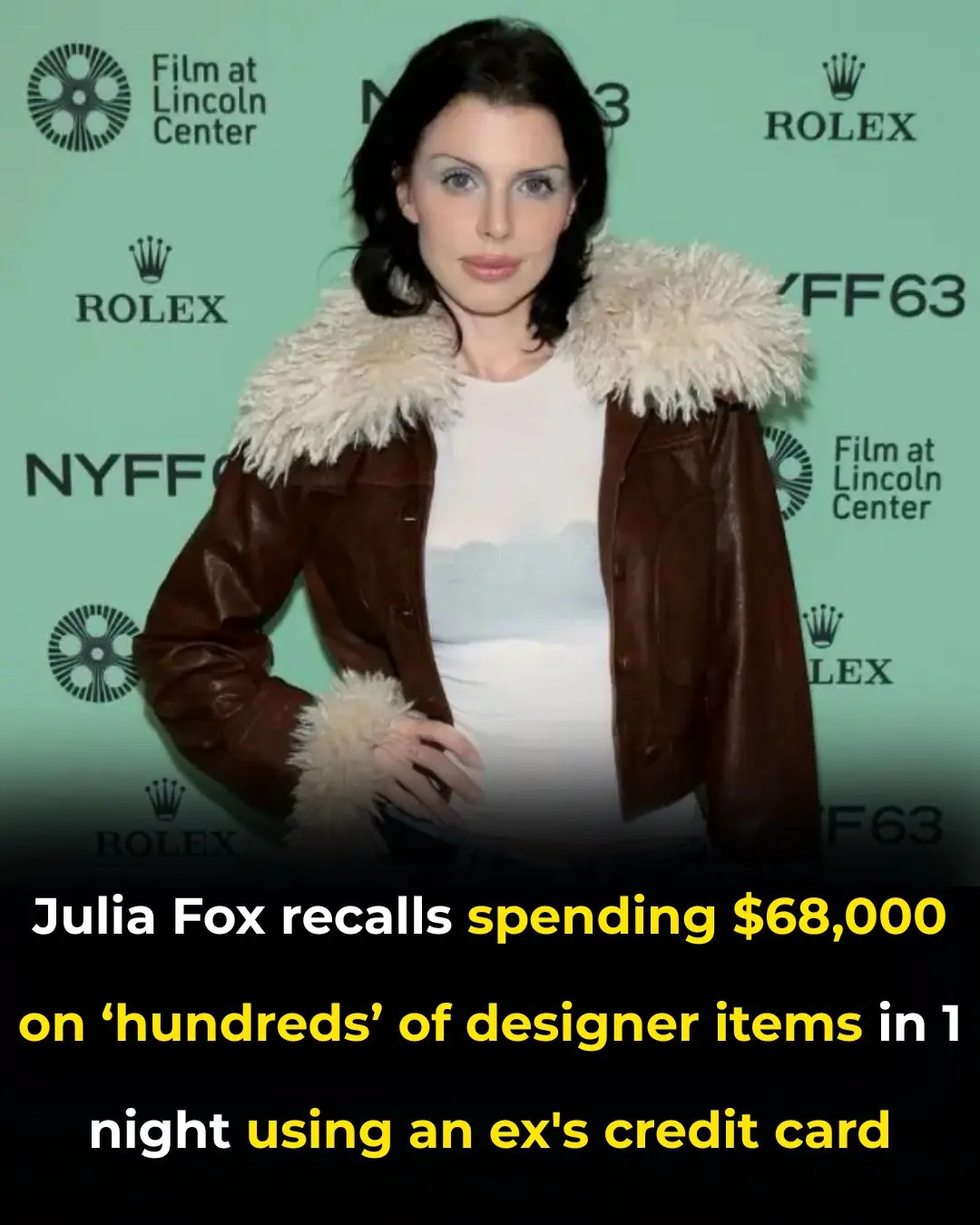 Julia Fox Recalls Spending $68,000 on 'Hundreds' of Designer Items in 1 Night Using an Ex's Credit Card