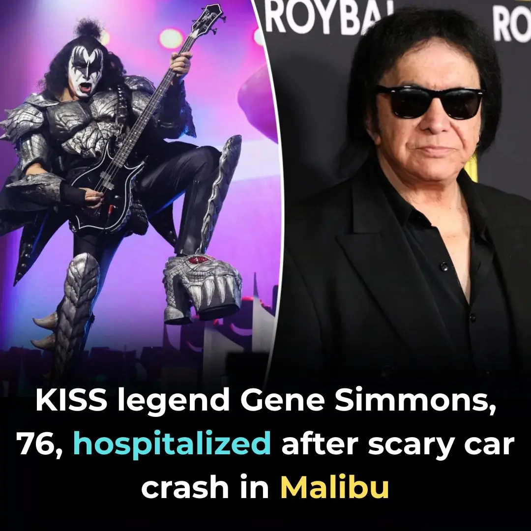 KISS legend Gene Simmons, 76, hospitalized after scary car crash in Malibu