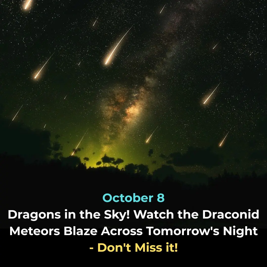 BREAKING NEWS 🚨 Due To This Draconid Meteor Shower Earth Will Be Badly Effected Because…..See More