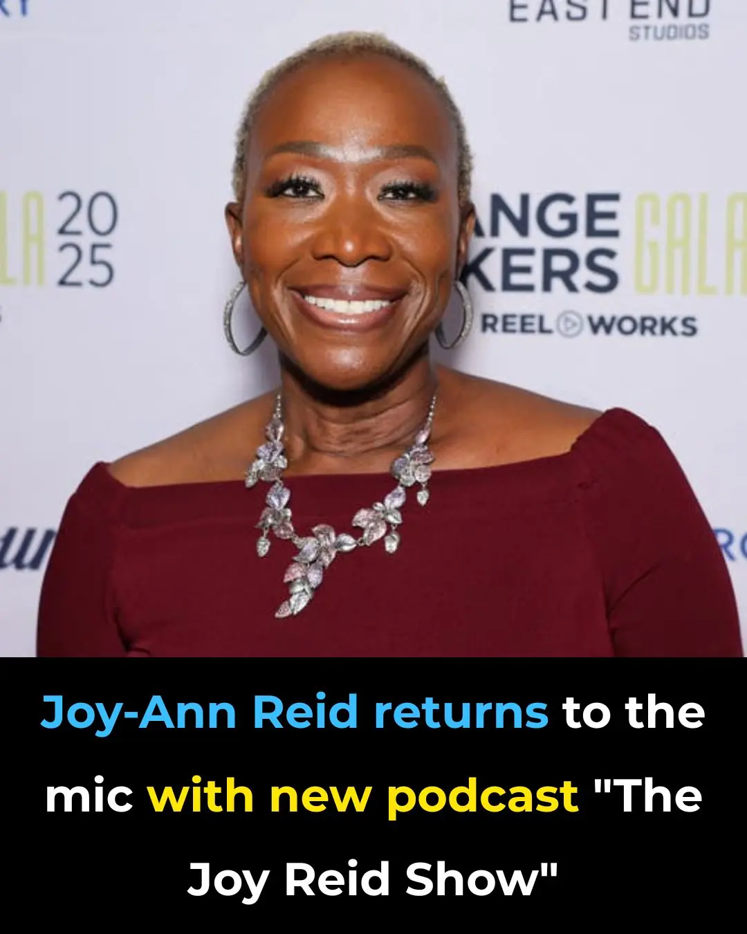 Joy-Ann Reid Returns to the Mic With New Podcast “The Joy Reid Show”