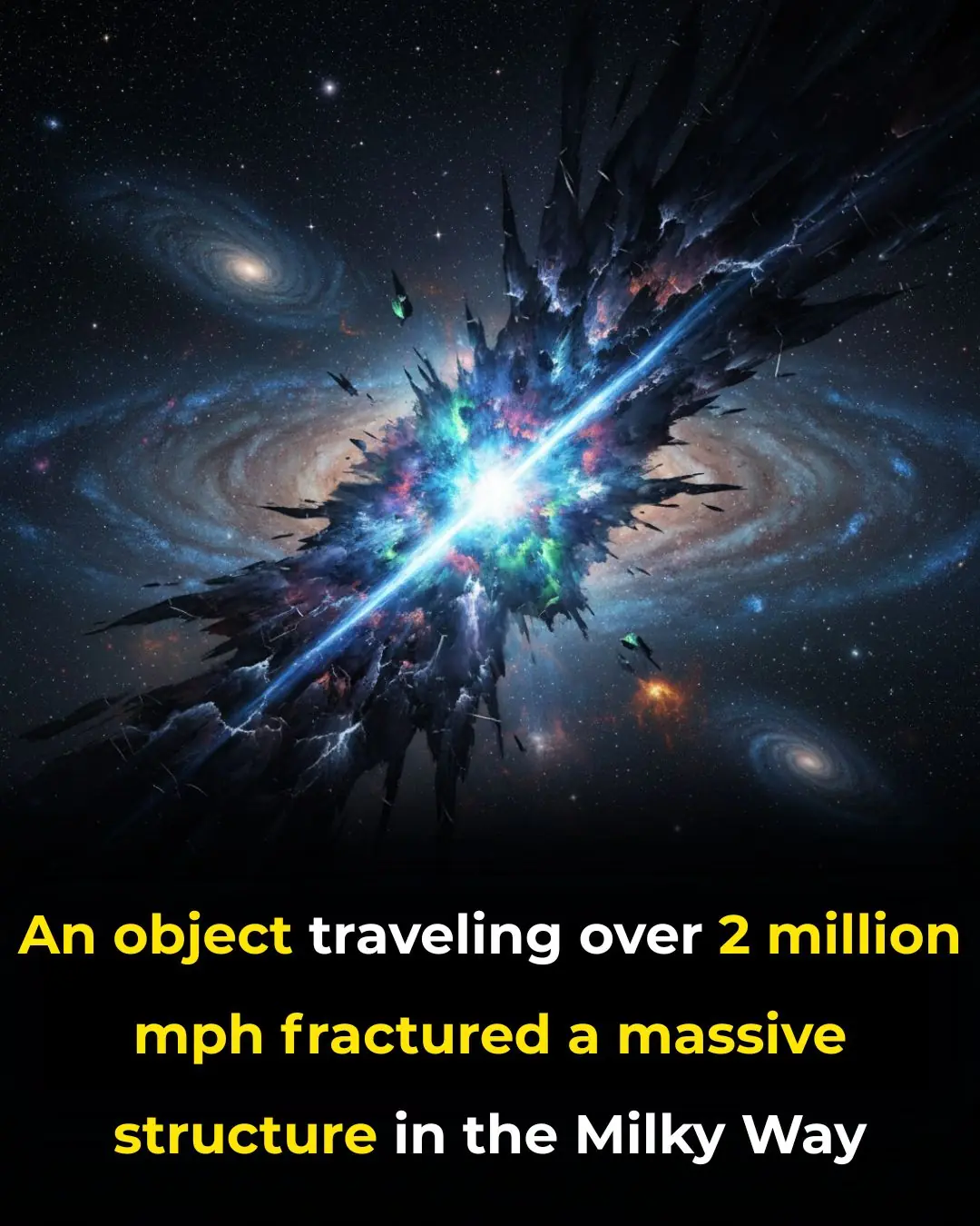 A High-Speed Pulsar Has Cracked the Milky Way’s Magnetic “Bone” — Racing Through Space at 2 Million MPH