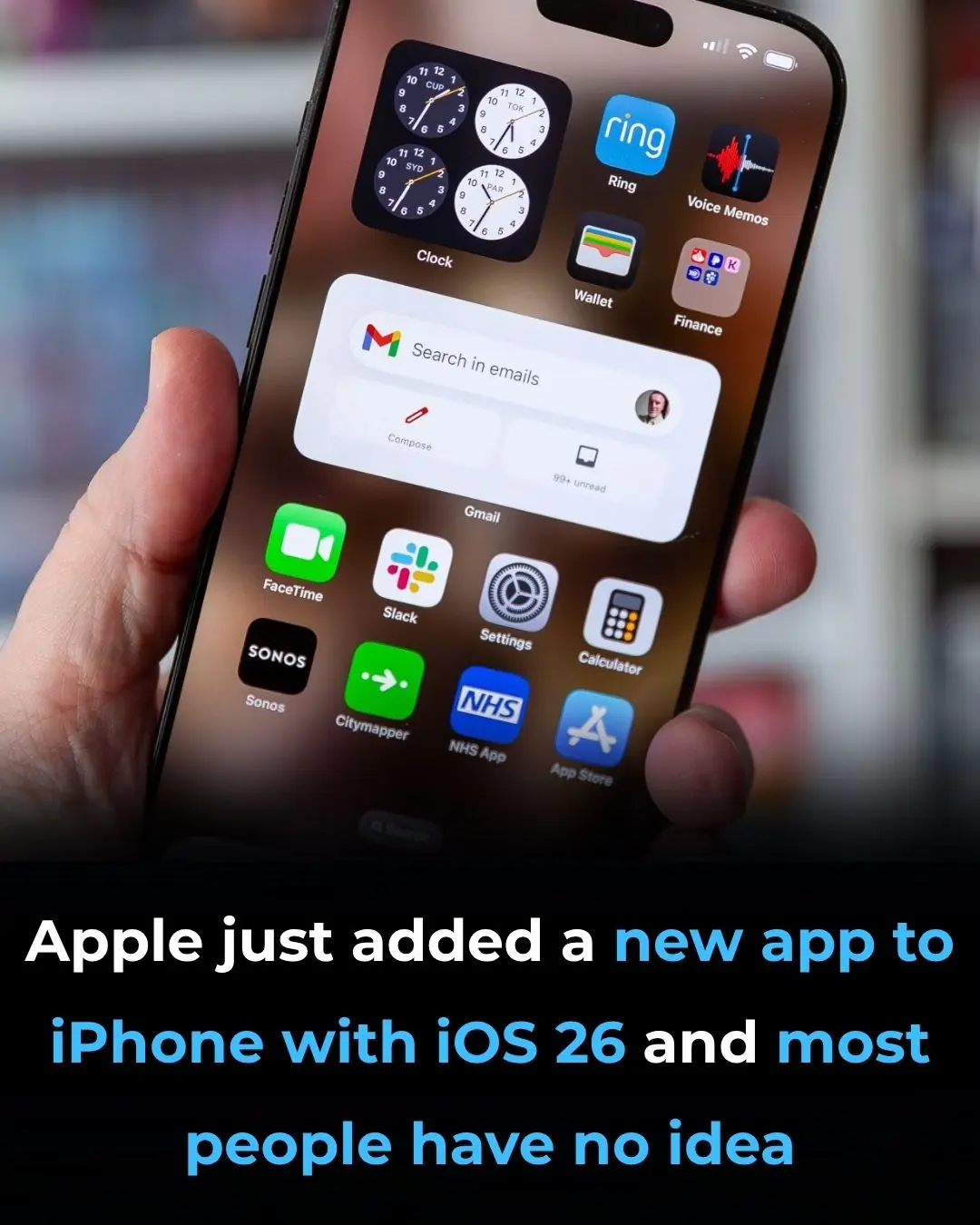 Apple just added a new app to iPhone with iOS 26 and most people have no idea