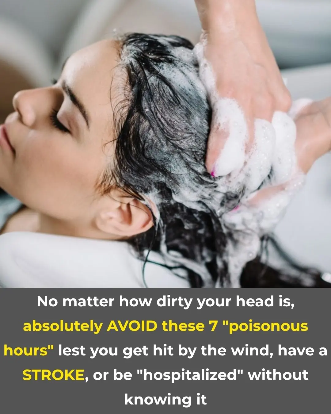 No Matter How Dirty You Are, Absolutely AVOID These 7 “Dangerous Hours” When Washing Your Hair to Prevent Stroke, Sudden Illness, or Hospitalization Without Warning