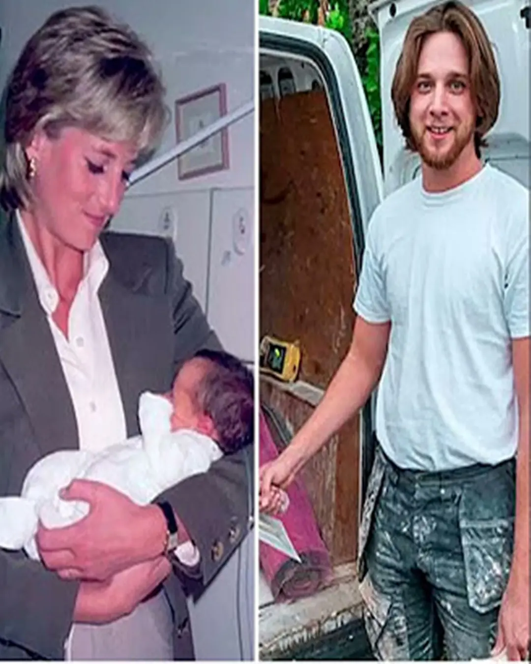 The Baby in Princess Diana’s Arms