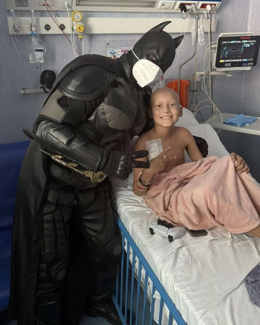 Branson’s Brave Battle: A Hero’s Fight and a Visit from the Caped Crusader