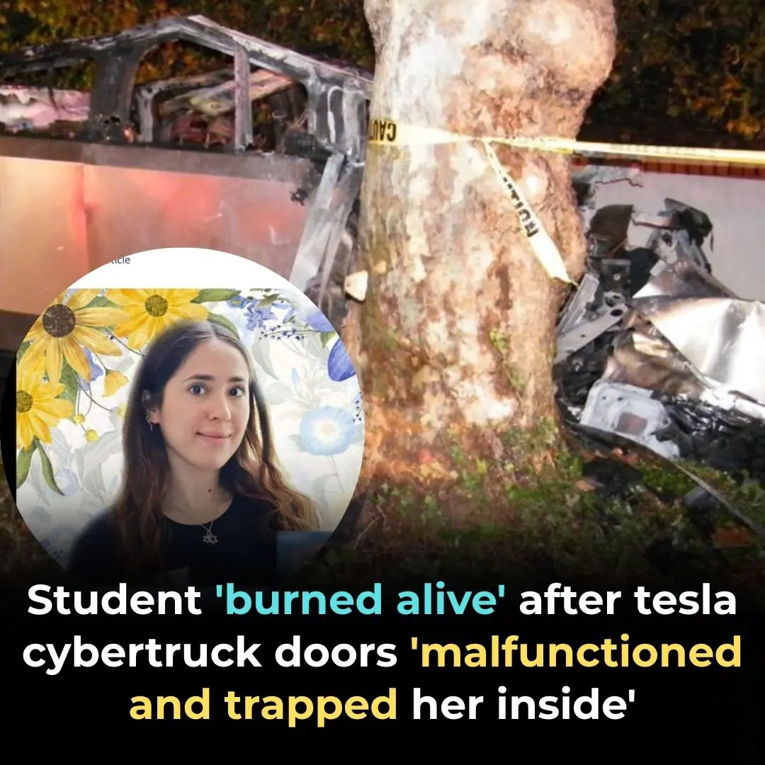 Teen dies trapped inside burning Tesla Cybertruck after doors allegedly malfunctioned