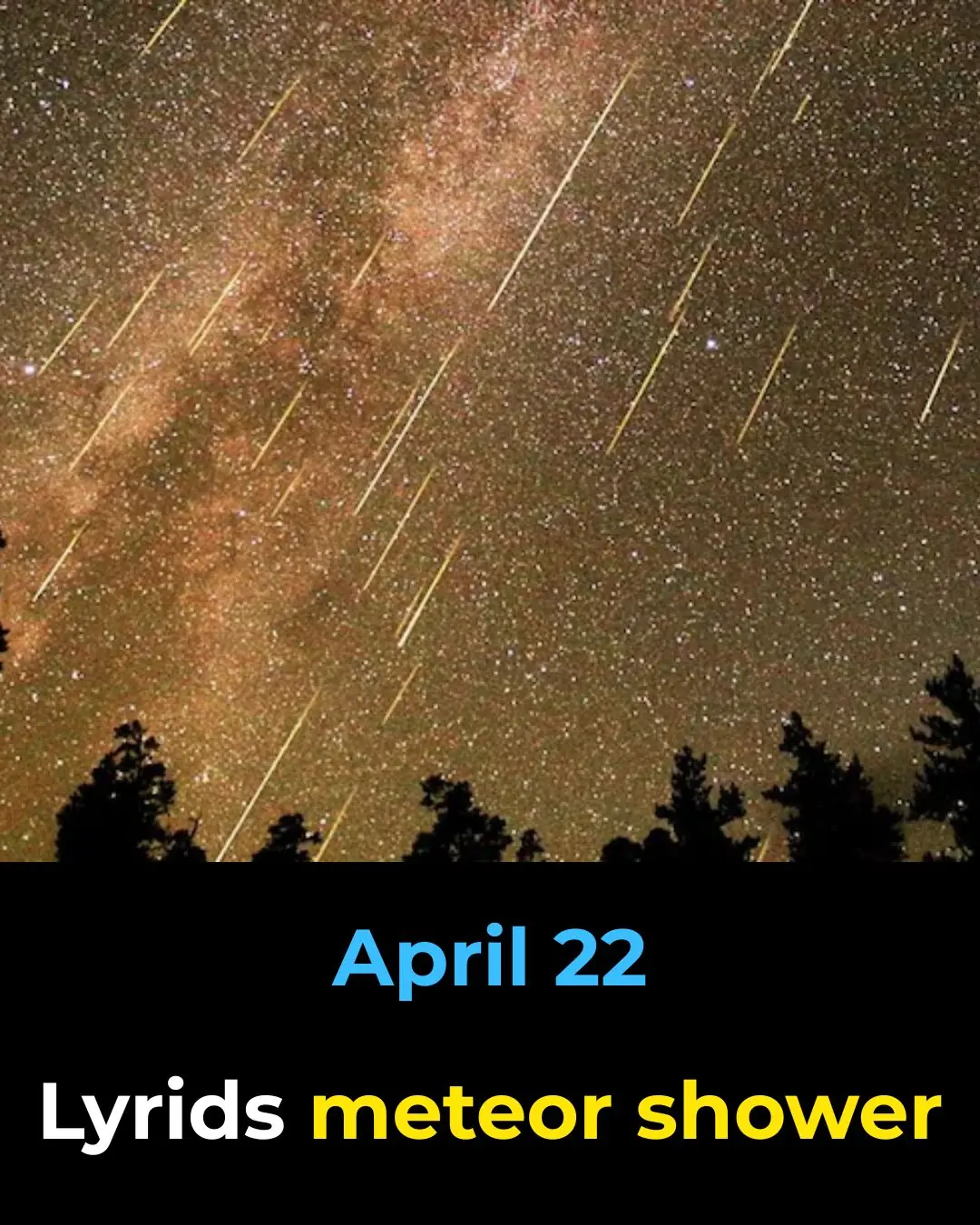 Lyrid meteor shower peaks after Easter: How to spot the most ‘shooting stars’