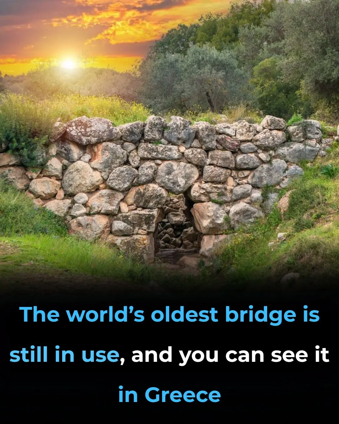 The World’s Oldest Bridge Is Still In Use, and You Can See It In Greece