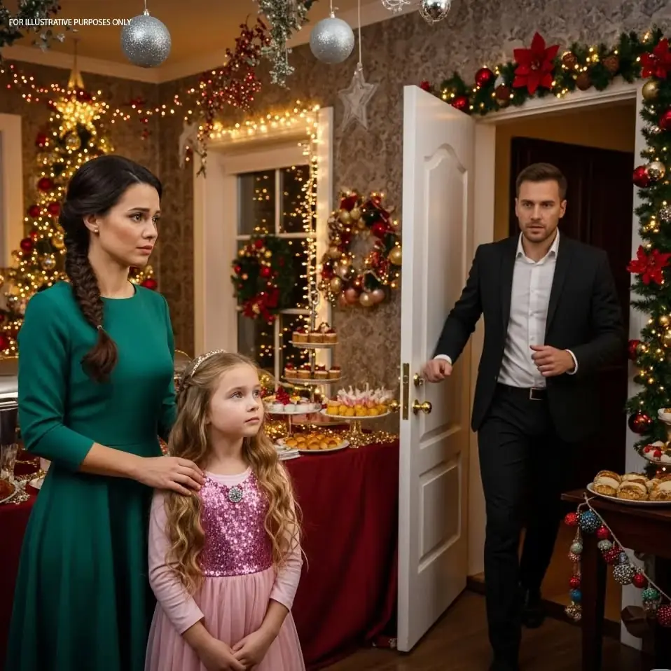 My Husband Left Me and the Kids at Home on Christmas Eve to Celebrate at His Office Party So We Decided to Pay Him a Visit