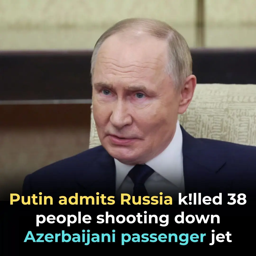 Putin admits Russia killed 38 people shooting down Azerbaijani passenger jet