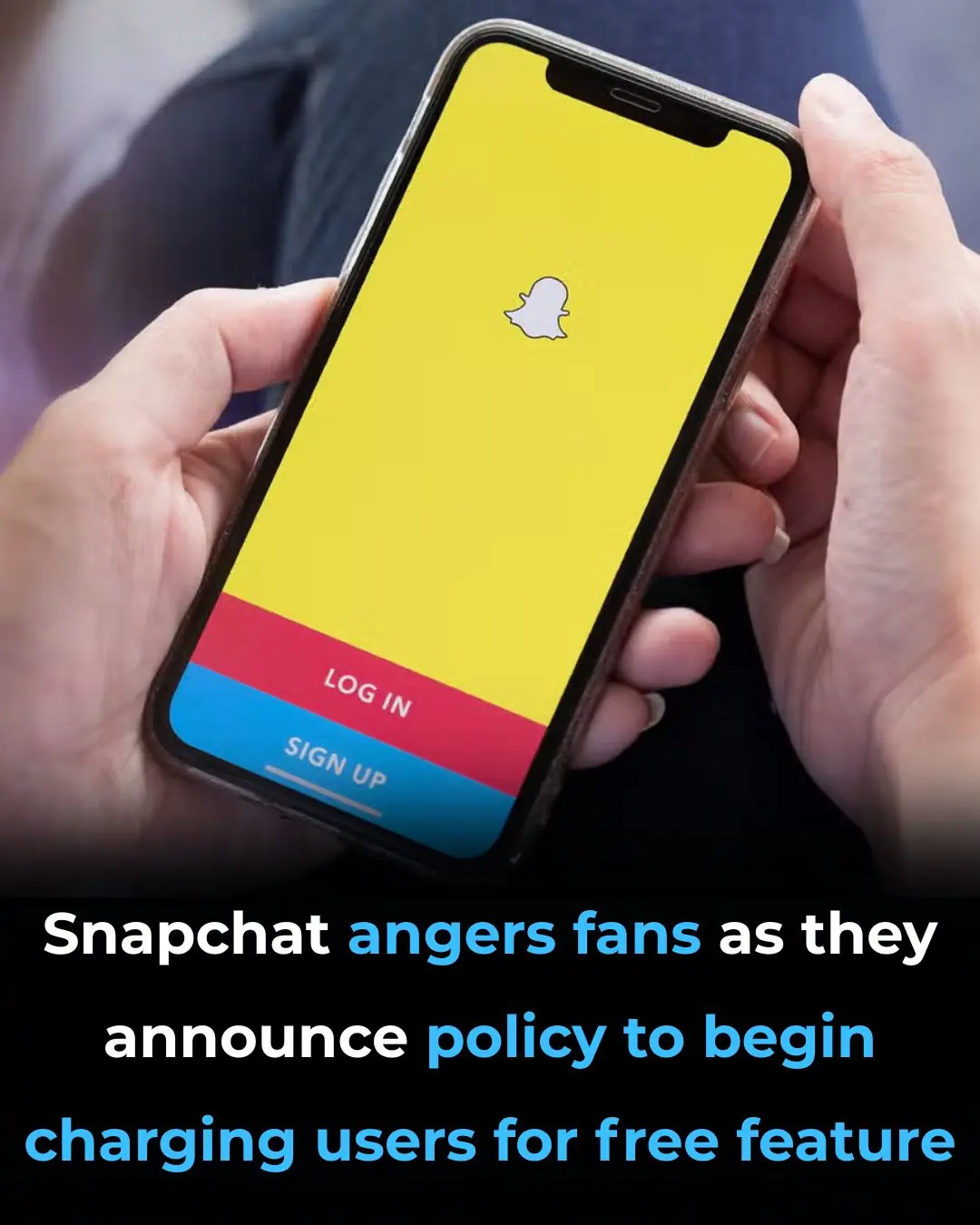 Snapchat divides users as they announce policy to begin charging users for free feature