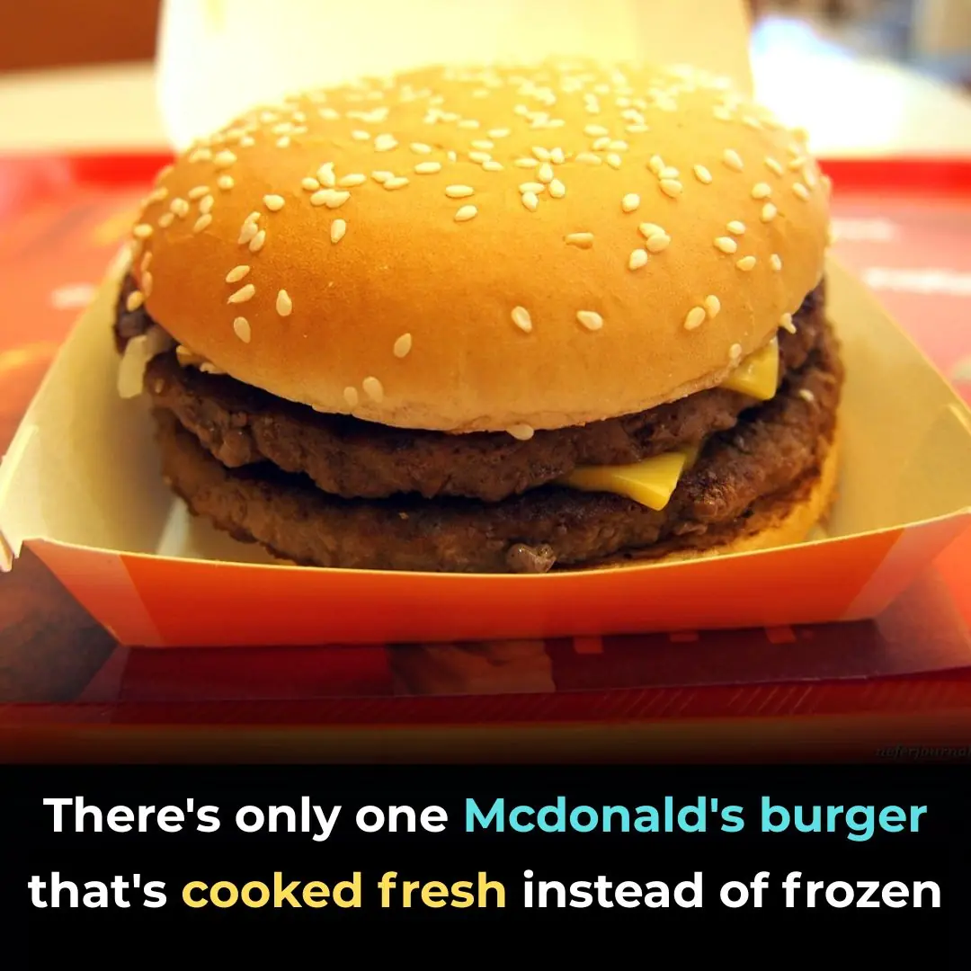 The One McDonald’s Burger That’s Always Cooked Fresh