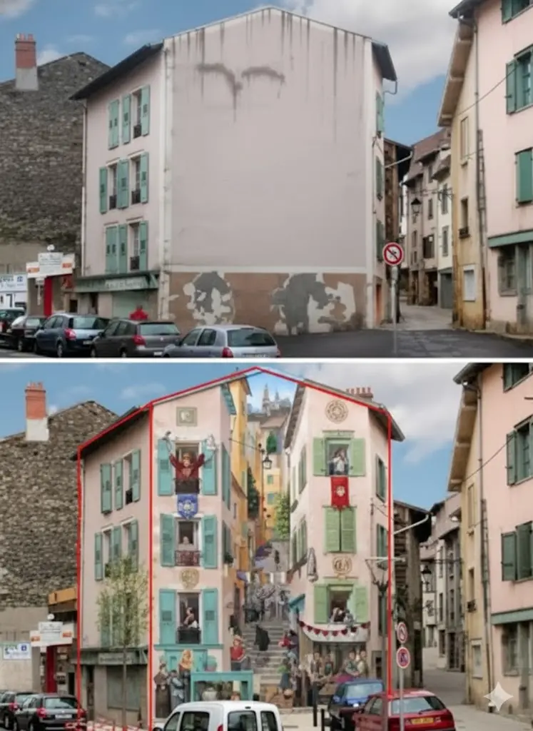 20 Incredible Before & After Street Art Transformations That Are Simply Stunning Friday 10, 2020Art22,027 Views