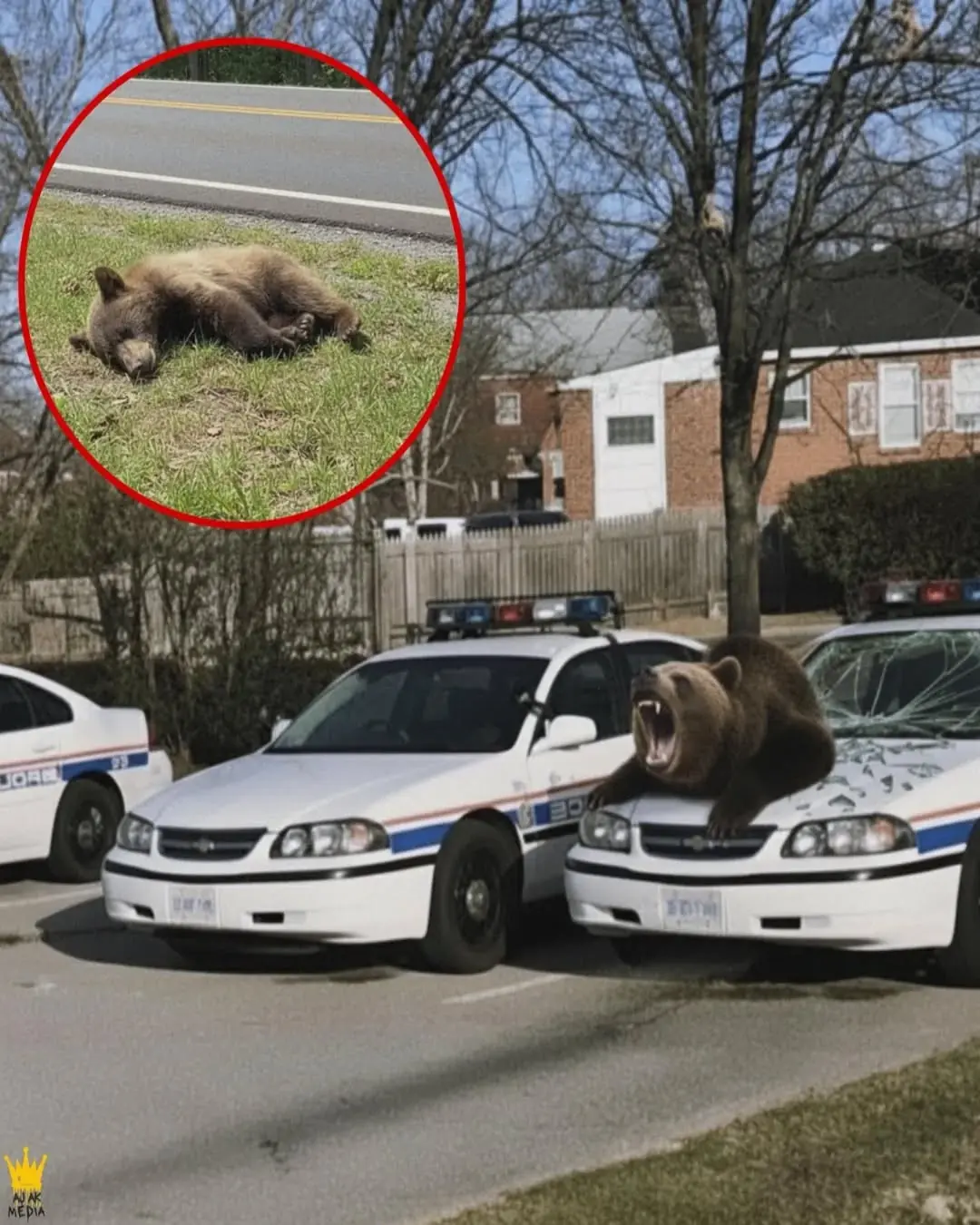 The Mother Bear and the Squad Car