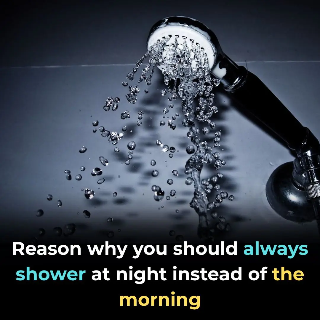 Reason Why You Should Always Shower At Night