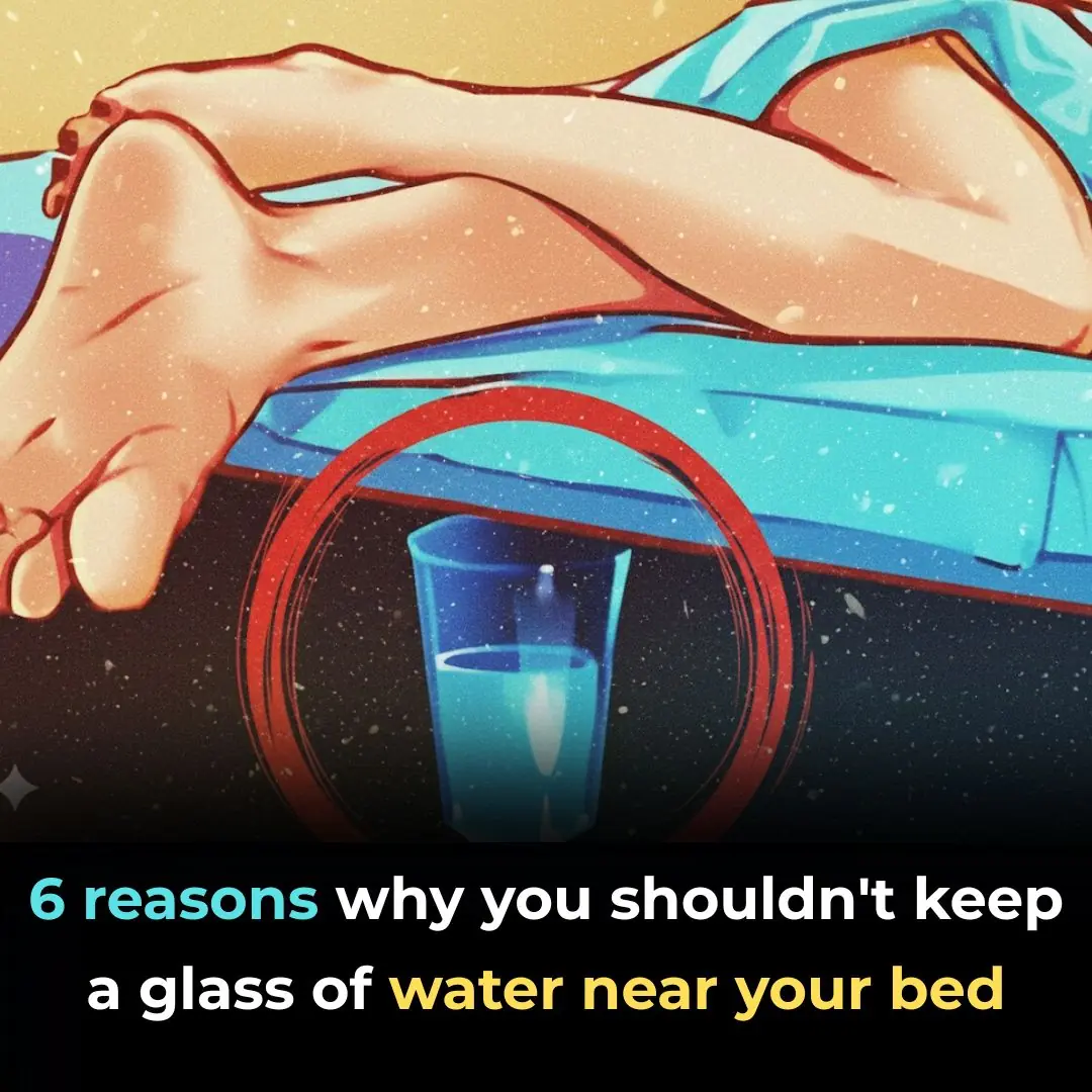 Why You Should Avoid Leaving a Glass of Water Near Your Bed