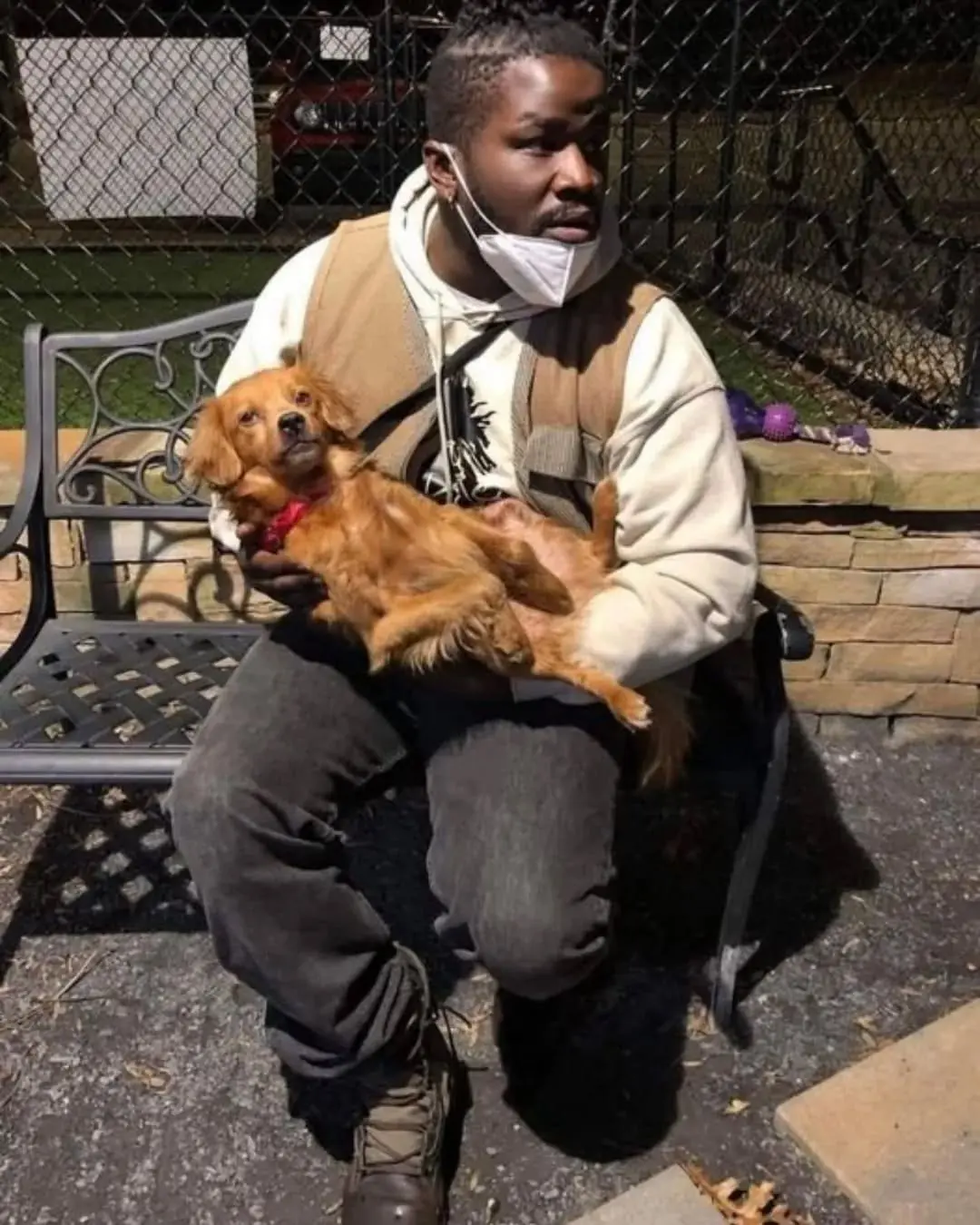 The Stranger Who Stopped: How One Man’s Kindness Saved a Puppy’s Life