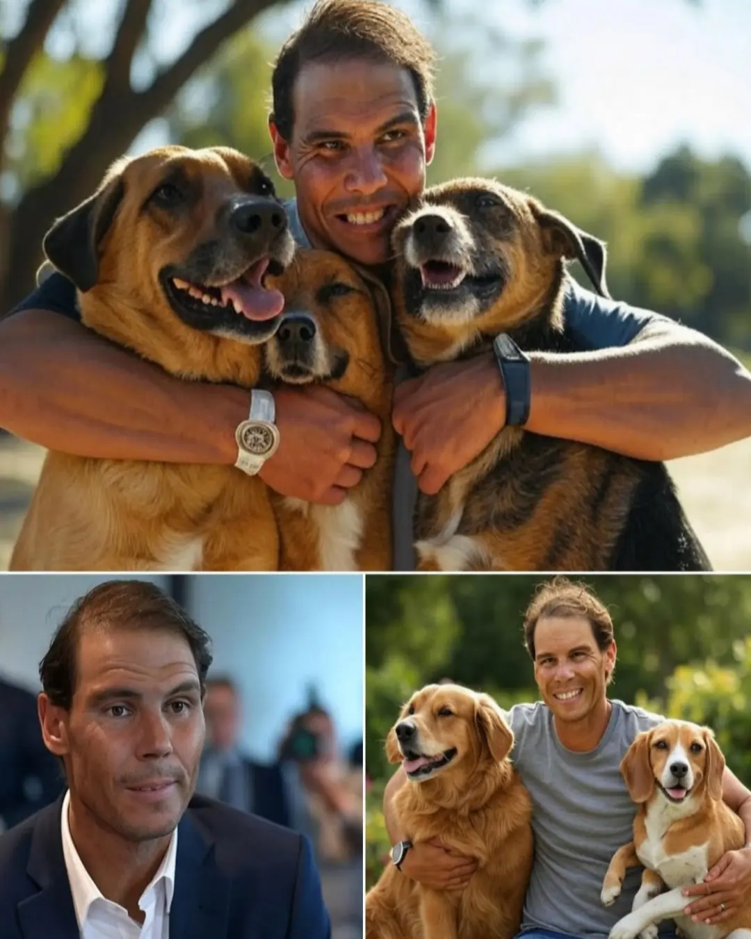 Rafael Nadal’s Greatest Match: Fighting for Forgotten Dogs