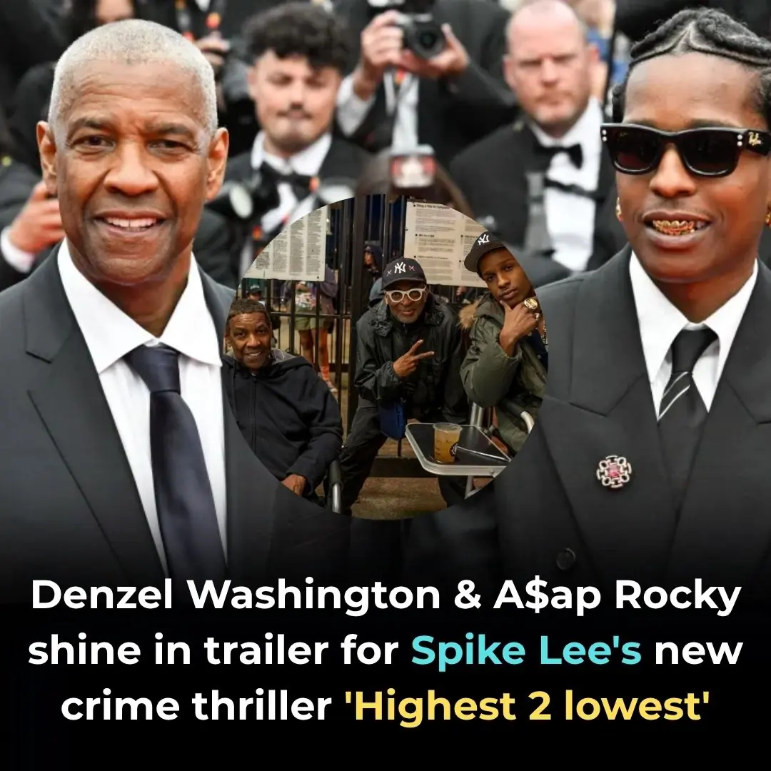 Denzel Washington & A$AP Rocky Shine in Trailer for Spike Lee’s New Crime Thriller ‘Highest 2 Lowest’