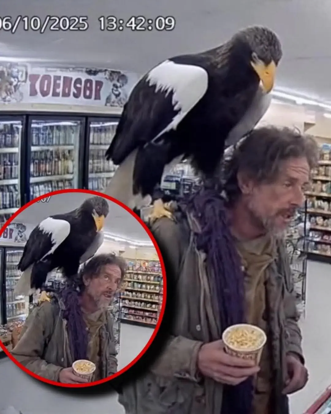 The Man with the Impossible Eagle.