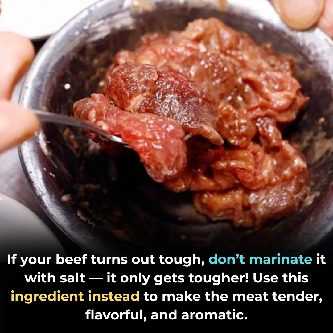 Stop Marinating Beef with Salt Alone — Use a Spoonful of Sugar Instead to Make It Soft, Flavorful, and Non-Watery