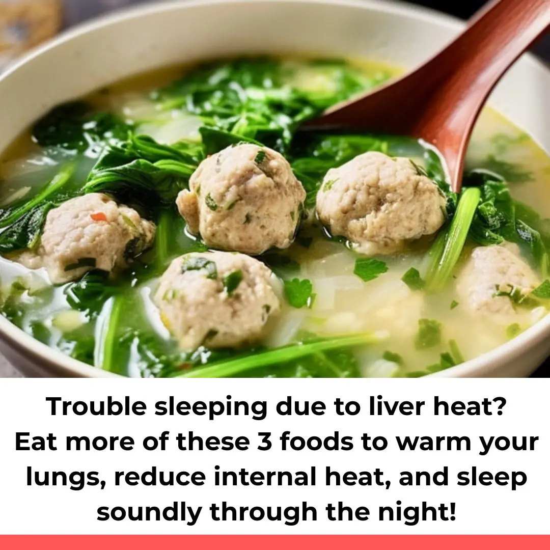 Insomnia Caused by Excess Liver “Fire”? Eat These 3 Vegetables to Moisturize the Lungs, Clear Heat, and Sleep Through the Night
