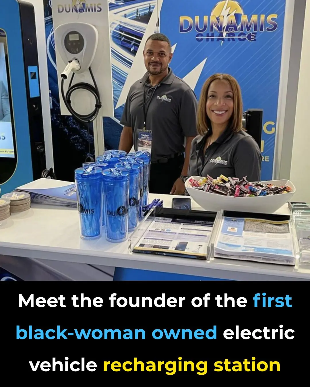 Meet The Founder Of The First Black-woman Owned Electric Vehicle Recharging Station