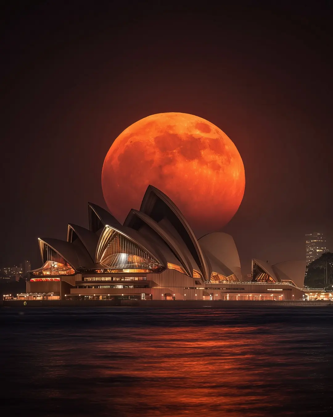 Sydney Under the Red Moon: How One Photograph Captured the Magic of a Lunar Eclipse