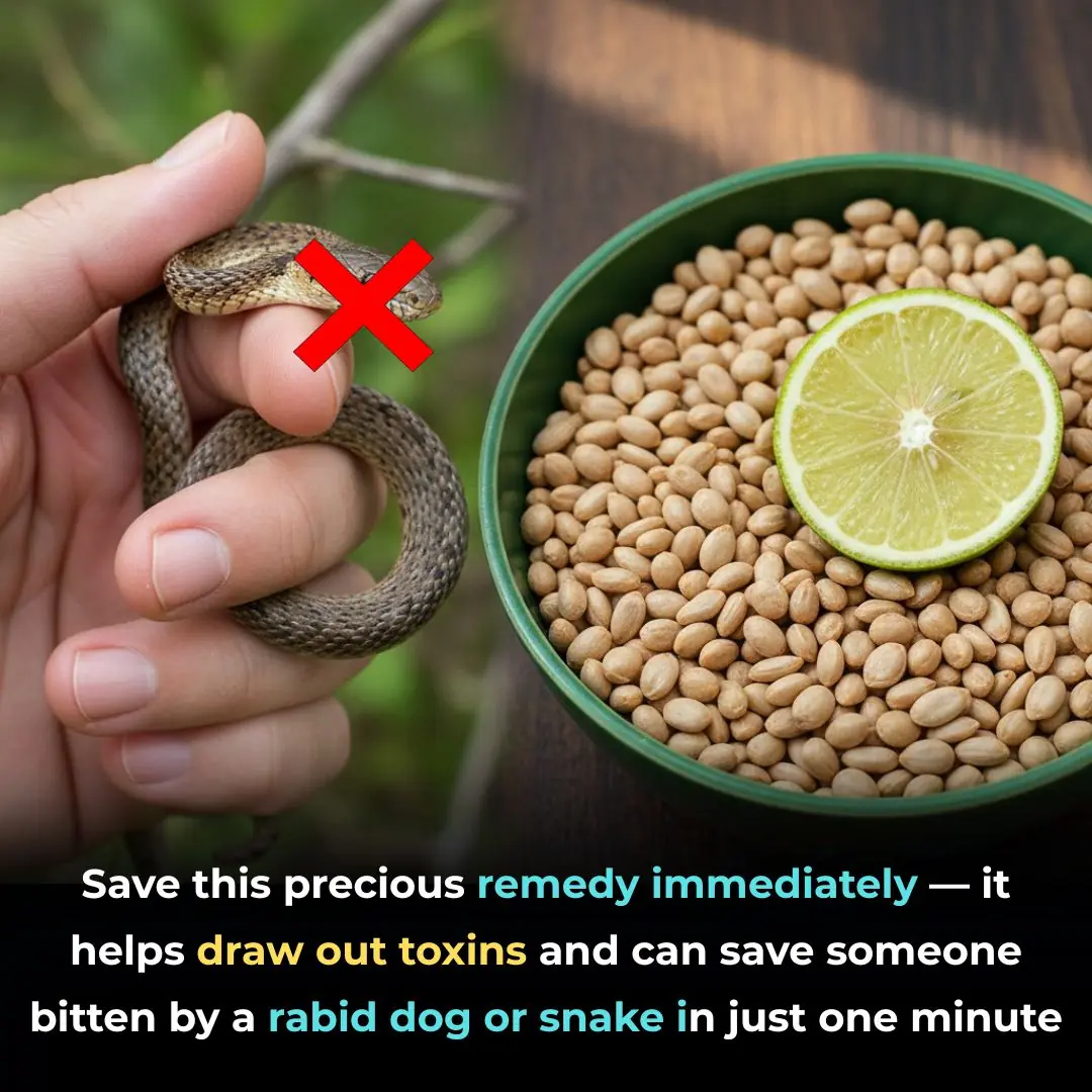 Save This “Precious Remedy” Claimed to Draw Out Poison in 1 Minute — for Rabid Dog Bites, Snake Bites