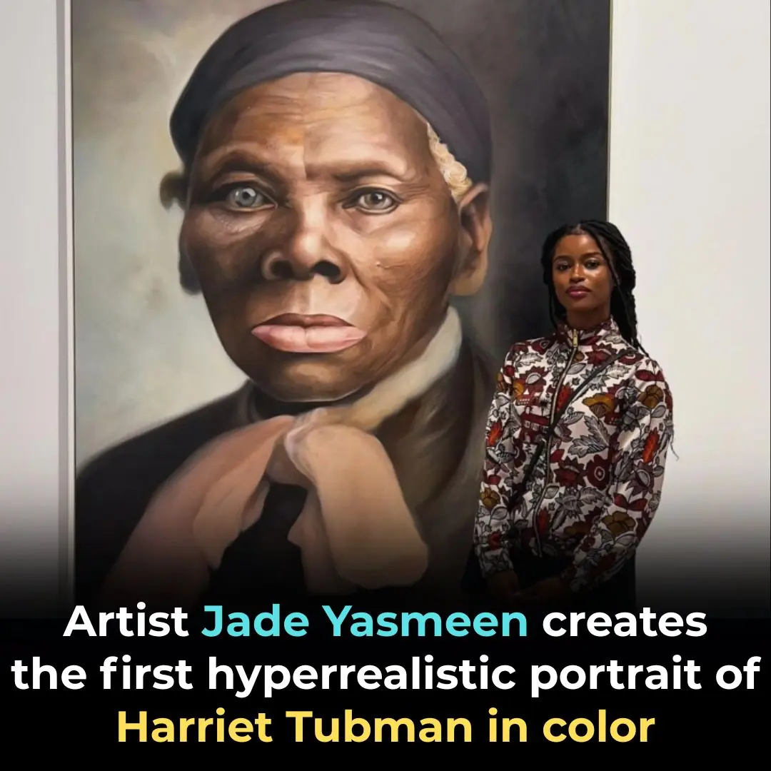 Artist Jade Yasmeen Creates The First Hyperrealistic Portrait Of Harriet Tubman In Color