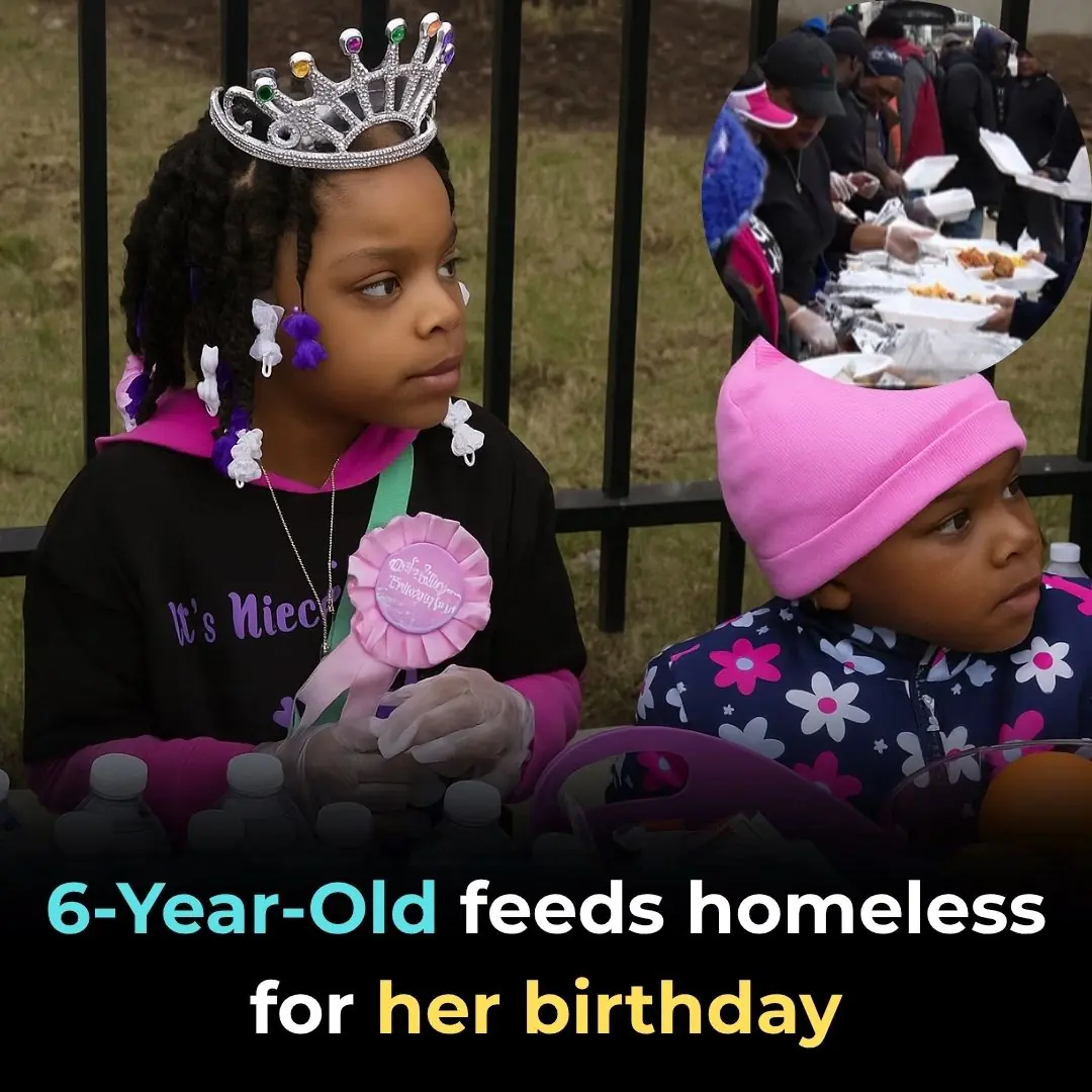 Giving Back: 6-Year-Old Feeds Homeless For Her Birthday