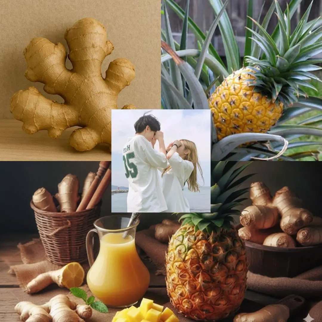 Men’s Vitality Tonic: The Bold Health Boost from Ginger and Pineapple