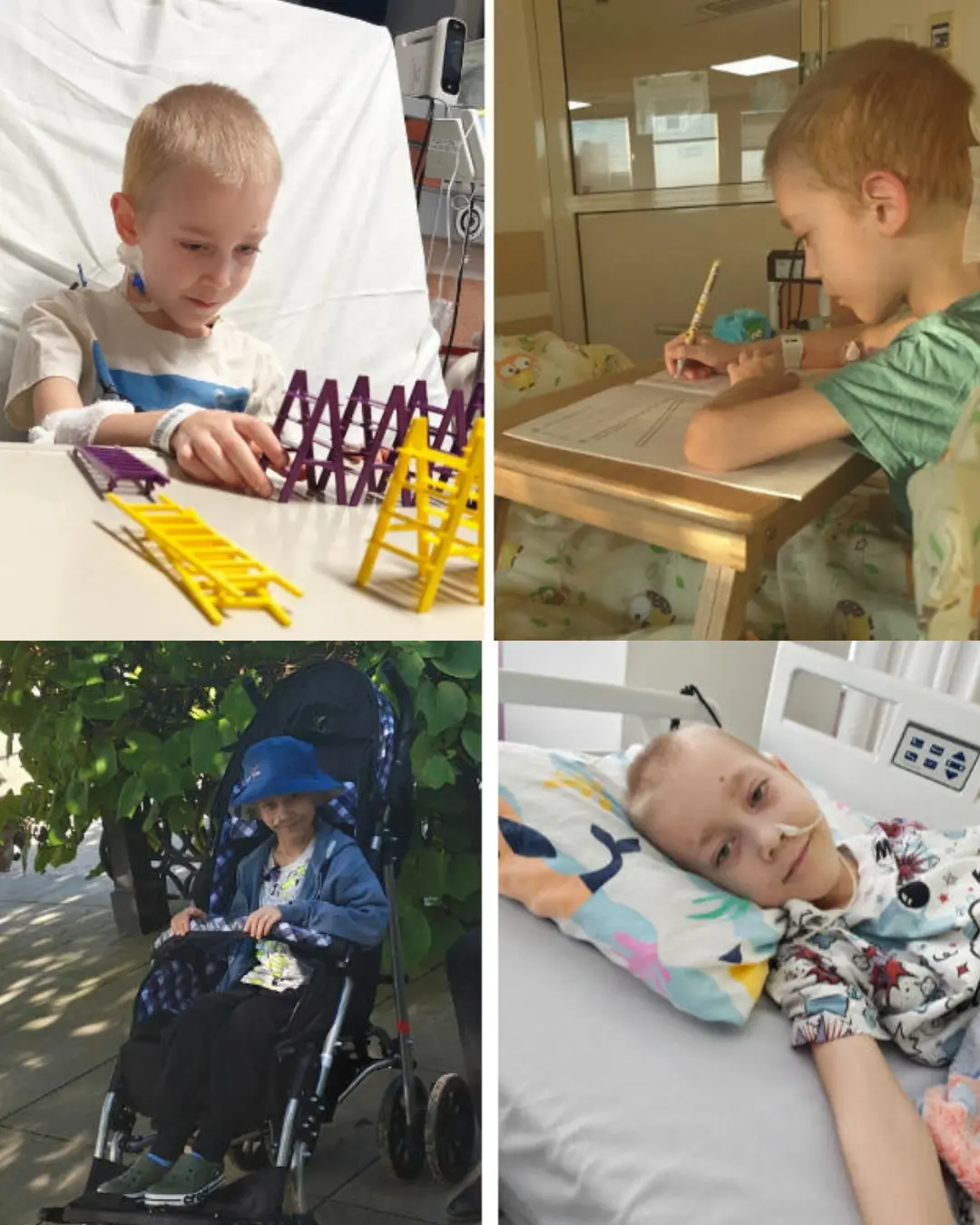 Adaś: A Brave Young Fighter Facing a Rare and Inoperable Tumor