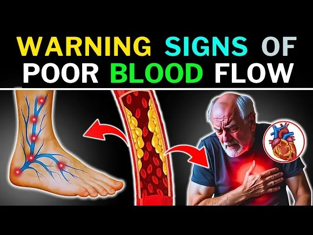 WARNING SIGNS OF POOR BLOOD CIRCULATION THAT MOST PEOPLE OVERLOOK AND HOW TO SPOT THEM EARLY