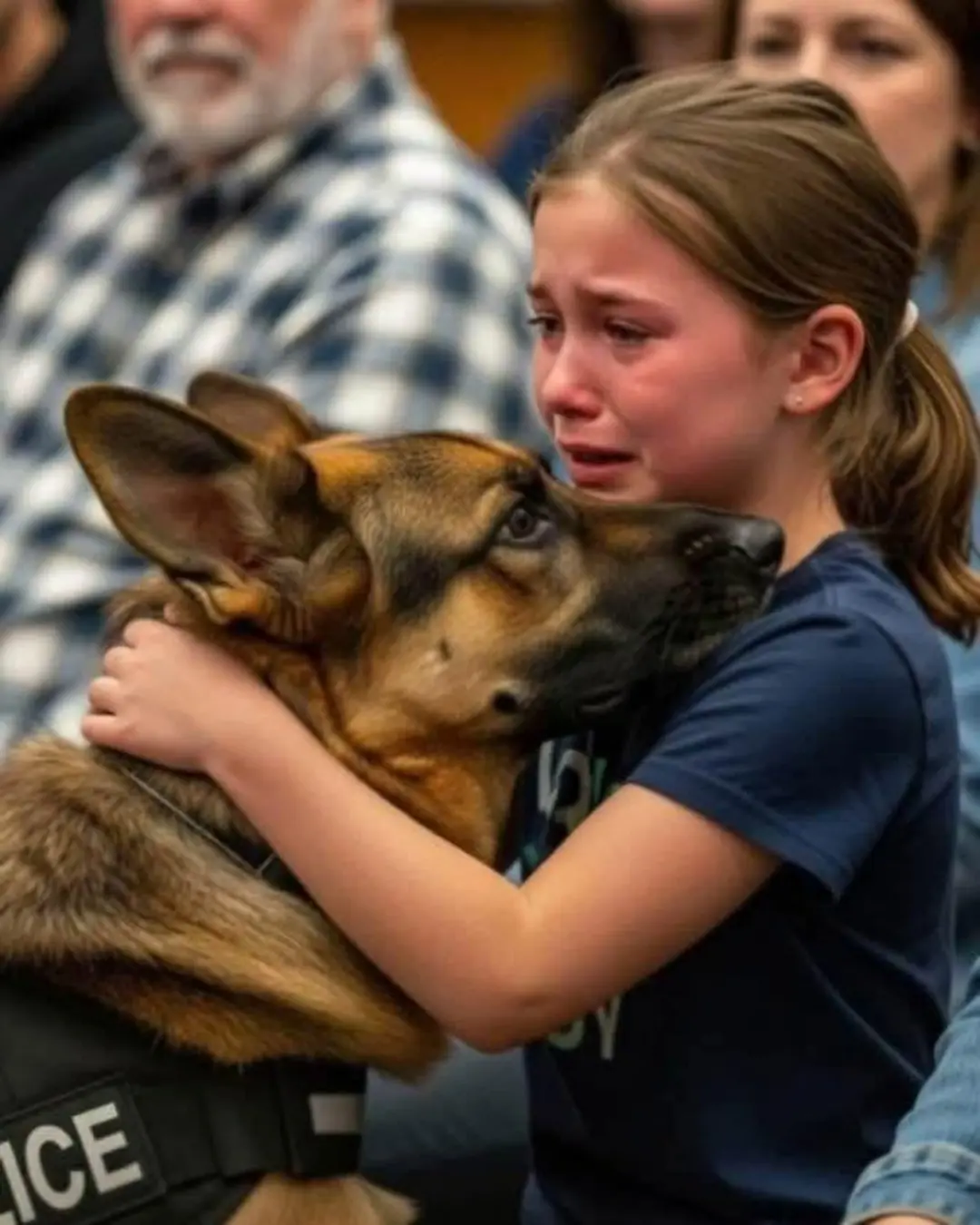 When a Little Girl Bid $52.16 and Won Back Her Mother’s Police Dog