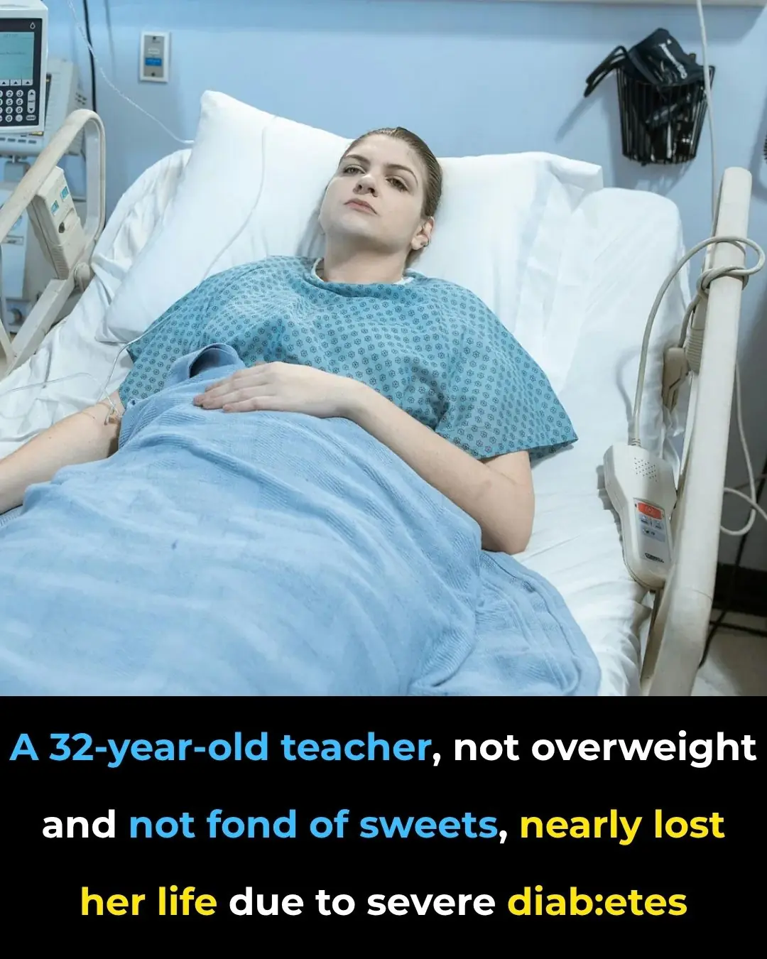 The 32-year-old teacher who almost lost her life to diabetes